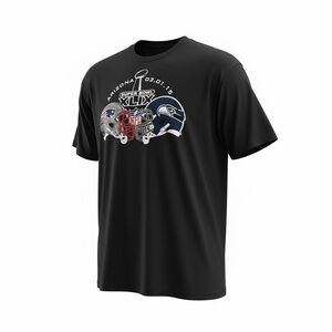 NFL Black Super Bowl XLIX Short Sleeve Tee